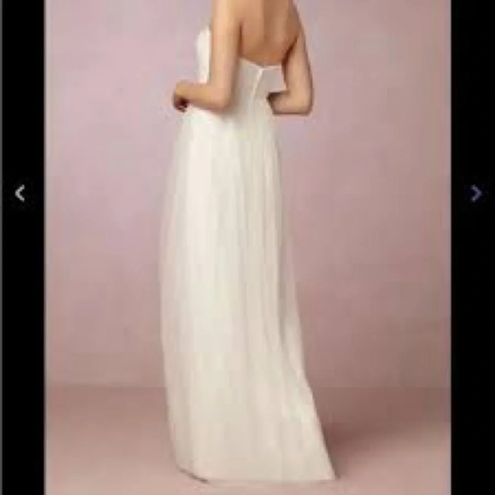 ivory Jenny Yoo 'Annabelle' Convertible Tulle Column Dress size 12 - Picture 2 of 11